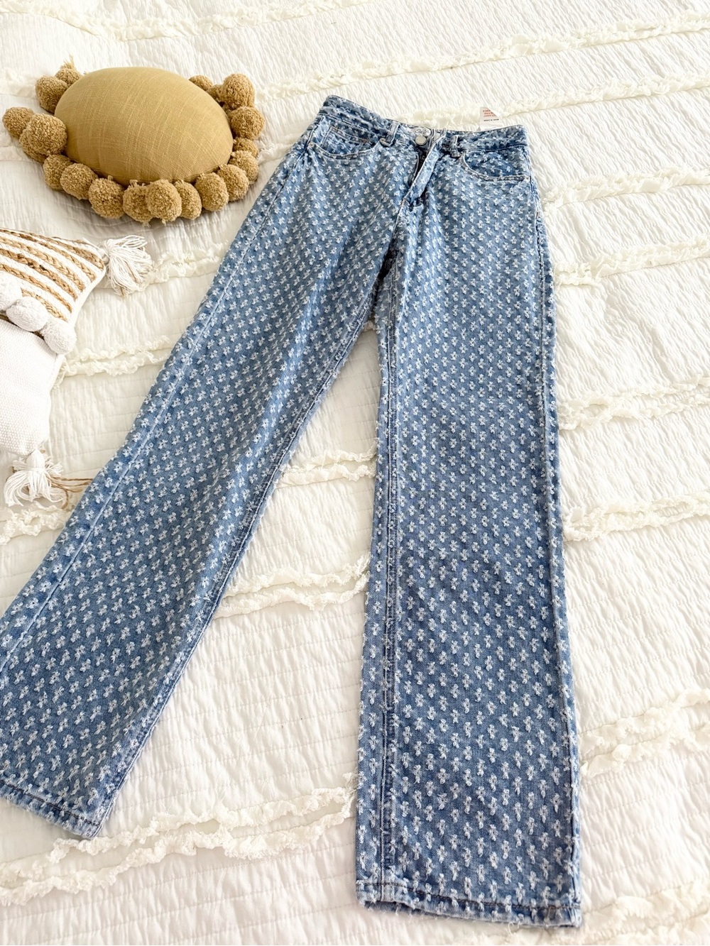 Wide leg jeans